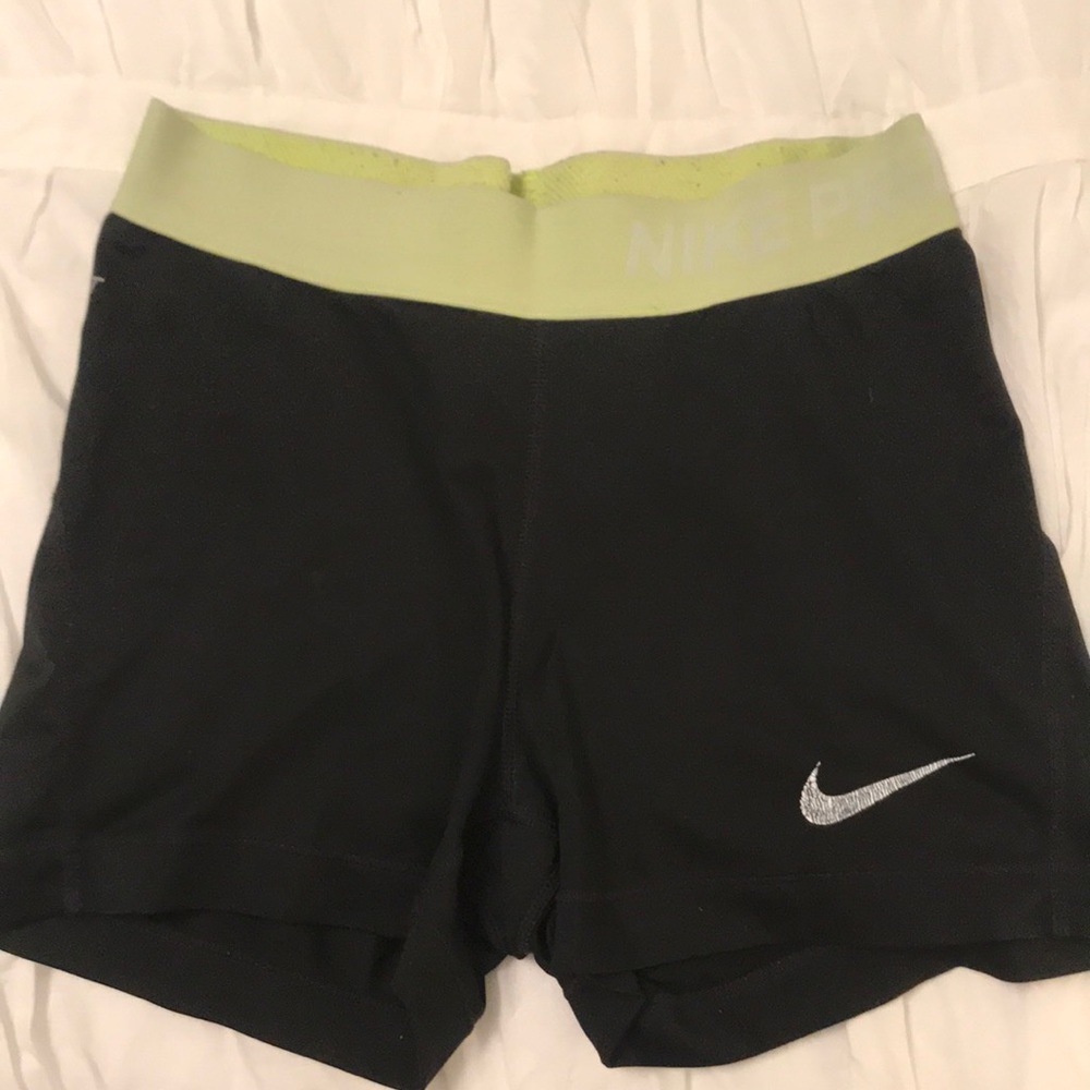 Nike pro spandex shorts